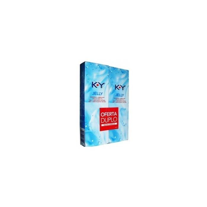 K-Y Gel Lubricante Intimo Duplo 75 + 75 Ml.