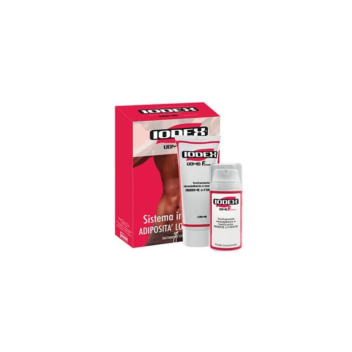 Iodase Kit Hombre Iodex Crema + Fluido