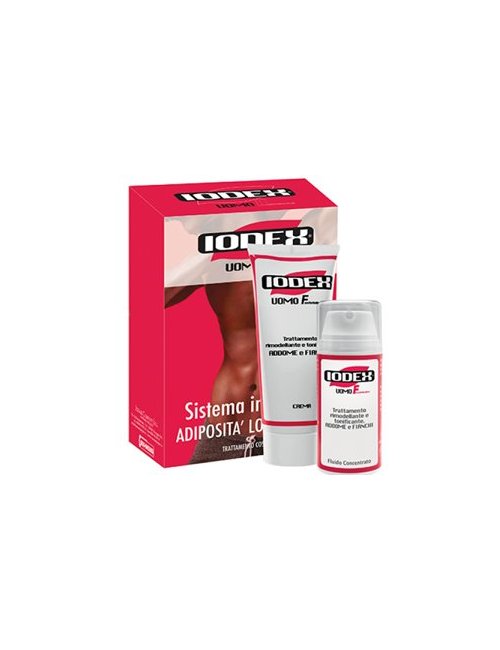 Iodase Kit Hombre Iodex Crema + Fluido