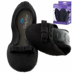 Scholl Pocket Ballerina Bow Negro