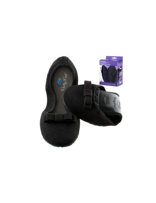 Scholl Pocket Ballerina Bow Negro Scholl Pocket Ballerina Bow Negro