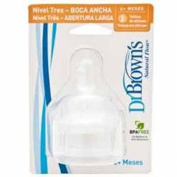 Dr. Browns Tetinas Boca Ancha (2uds)