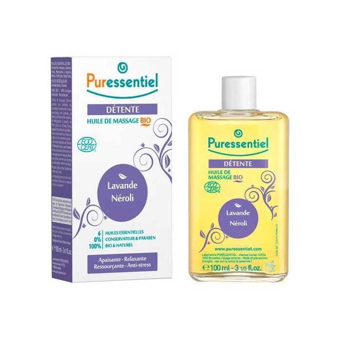 Puressentiel Aceite Masaje BIO 100ml.