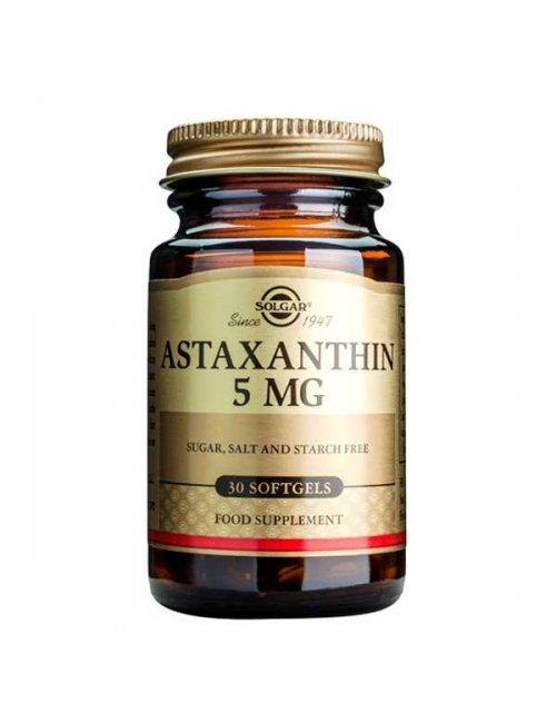 Solgar Astaxantina 5 Mg 30 Cápsulas