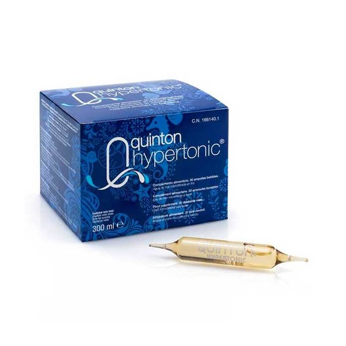 Quinton Hypertonic 30 Ampollas 