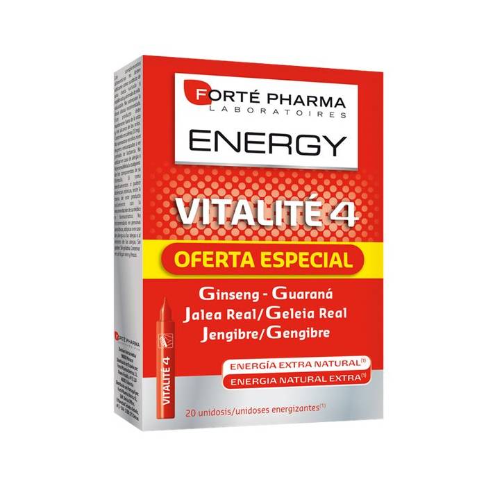 Energy Vitalité 4 Forte Pharma 20 Unds de 10ml