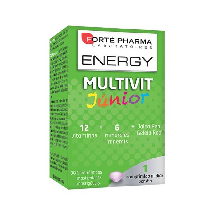 Forte Pharma Energy Multivit Junior 30 Comprimidos