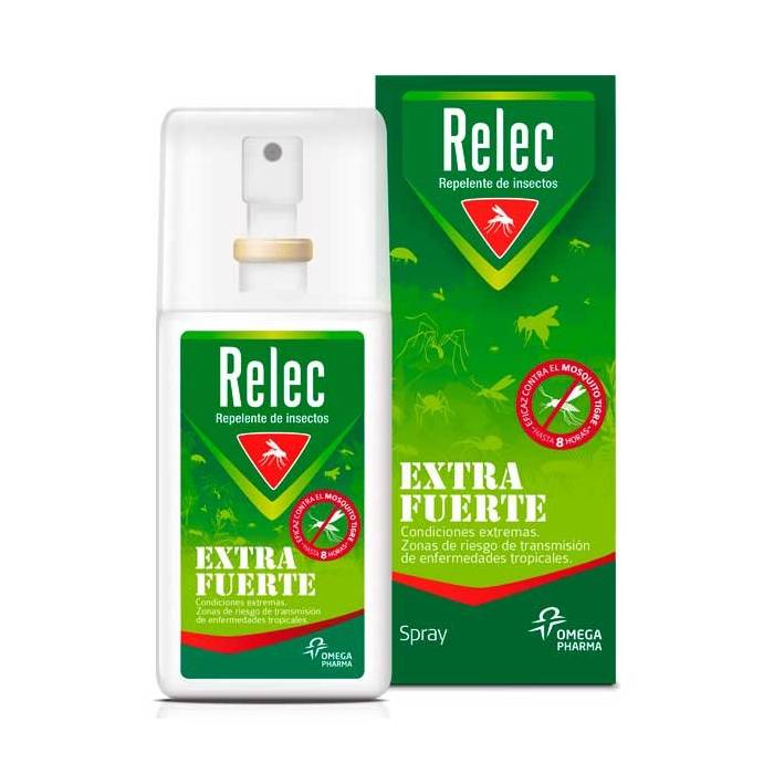 Relec Extrafuerte Repelente Mosquitos Spray 