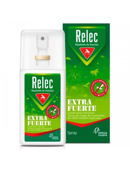 Relec Extrafuerte Repelente Mosquitos Spray 