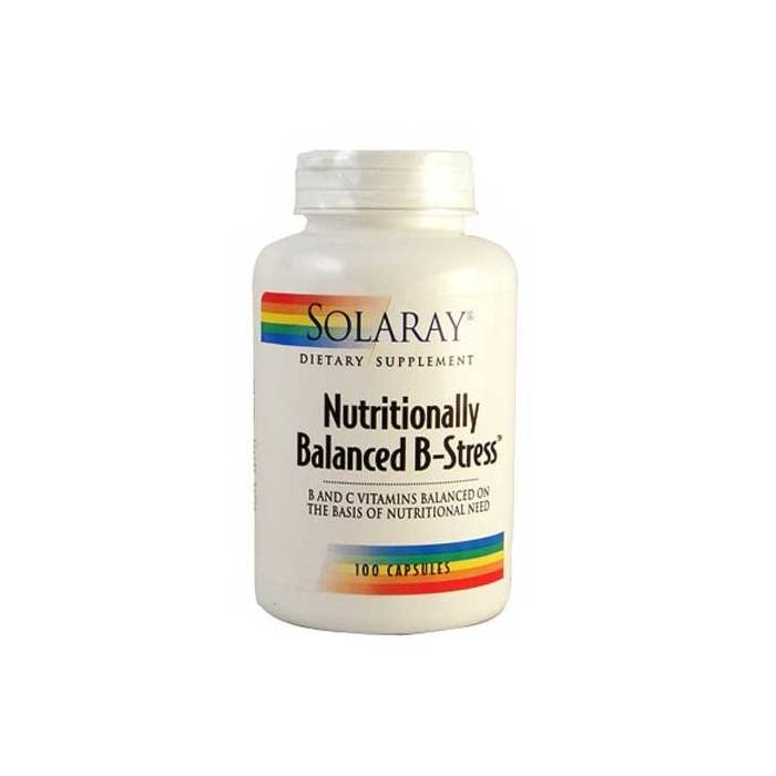 Solaray Nutritionally Balanced B 100 Caps.