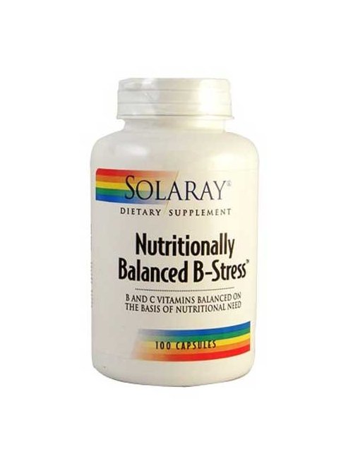 Solaray Nutritionally Balanced B 100 Caps.