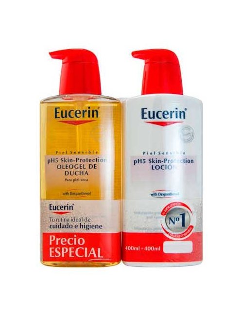 Eucerin Ph5 Locion 400 + Oleogel 400 Ml. Eucerin Ph5 Locion 400 + Oleogel 400 Ml.