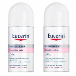 Eucerin Desodorante Roll-on DUPLO 50 + 50ml.