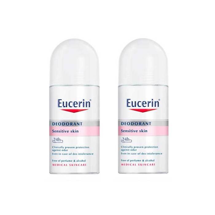 Eucerin Desodorante Roll-on DUPLO 50 + 50ml.