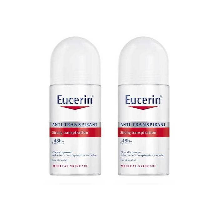 Eucerin Duplo Desodorante Antitranspirante Roll-On 48h