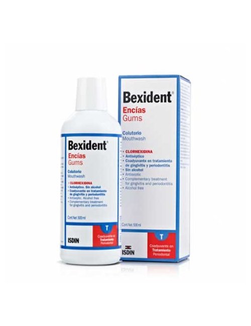 Bexident Encias Clorhexidina Colutorio 500 Ml