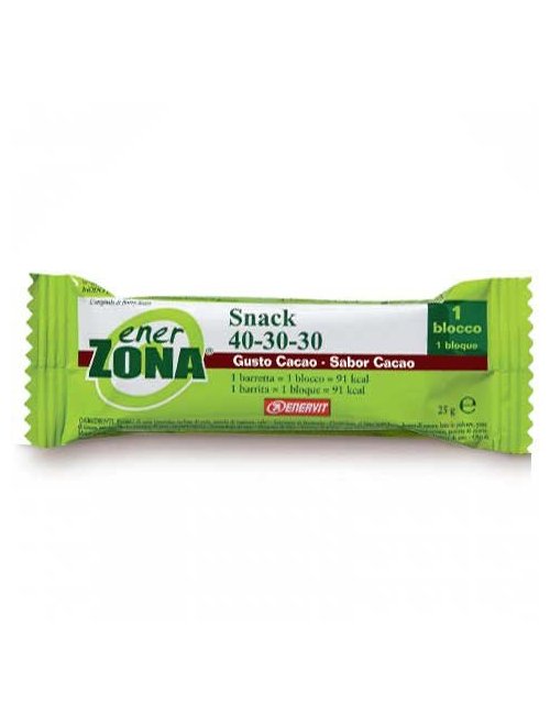 Enerzona Barrita de Chocolate 40-30-30 Enerzona Barrita de Chocolate 40-30-30