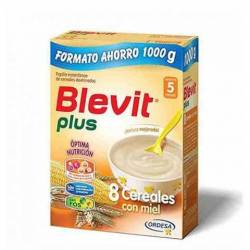 Blevit Plus 8 Cereales Con Miel 1000 Gr