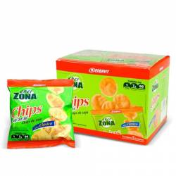 Enerzona Chips Soja Sabor Clásico 5 Bolsitas