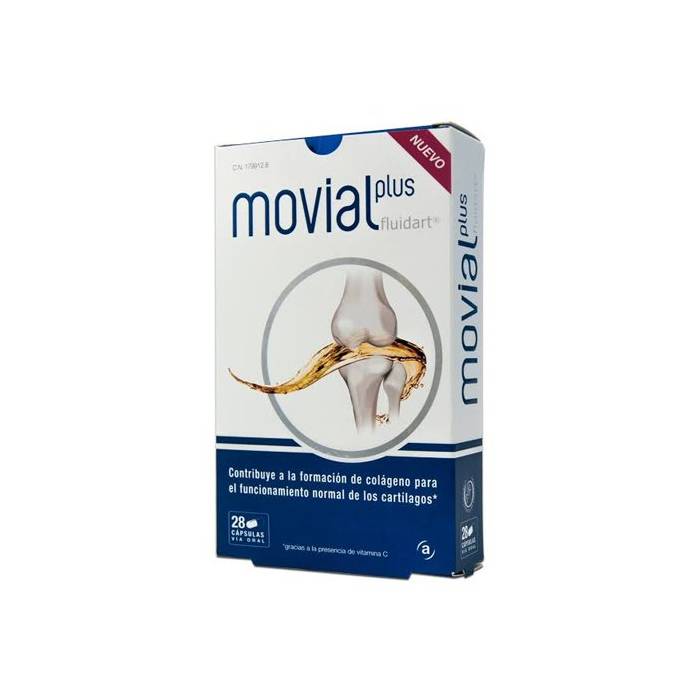 Movial Plus Fluidart 28 Cápsulas 