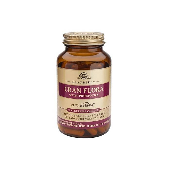 Solgar Cran Flora 60 Capsulas