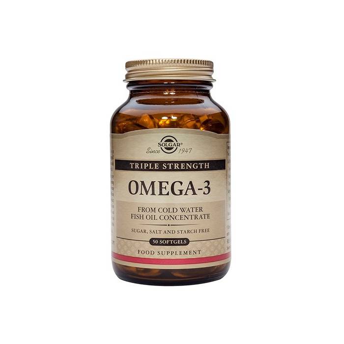 Solgar Omega-3 Triple Concentracion 50 Capsulas