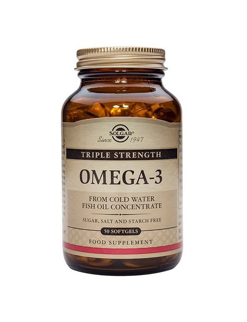 Solgar Omega-3 Triple Concentracion 50 Capsulas