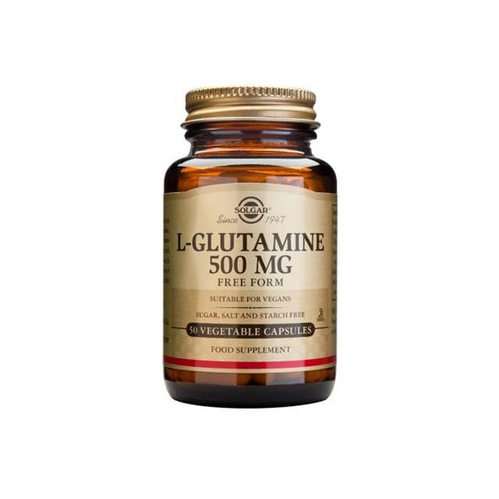 L-Glutamina 500mg 50 vegicaps Solgar