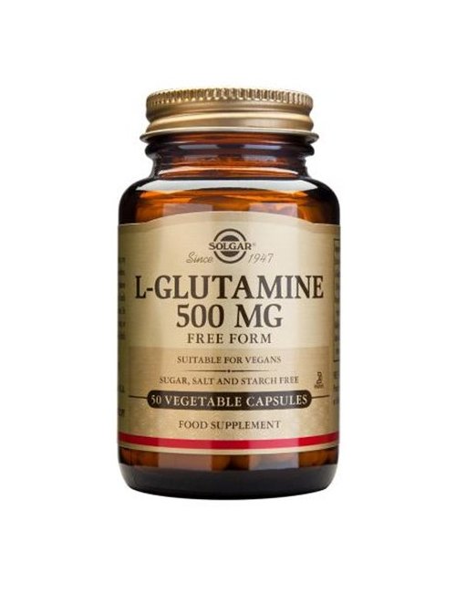 L-Glutamina 500mg 50 vegicaps Solgar