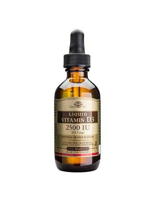 Solgar Vitamina D3 Líquida 2500 UI 59 Ml