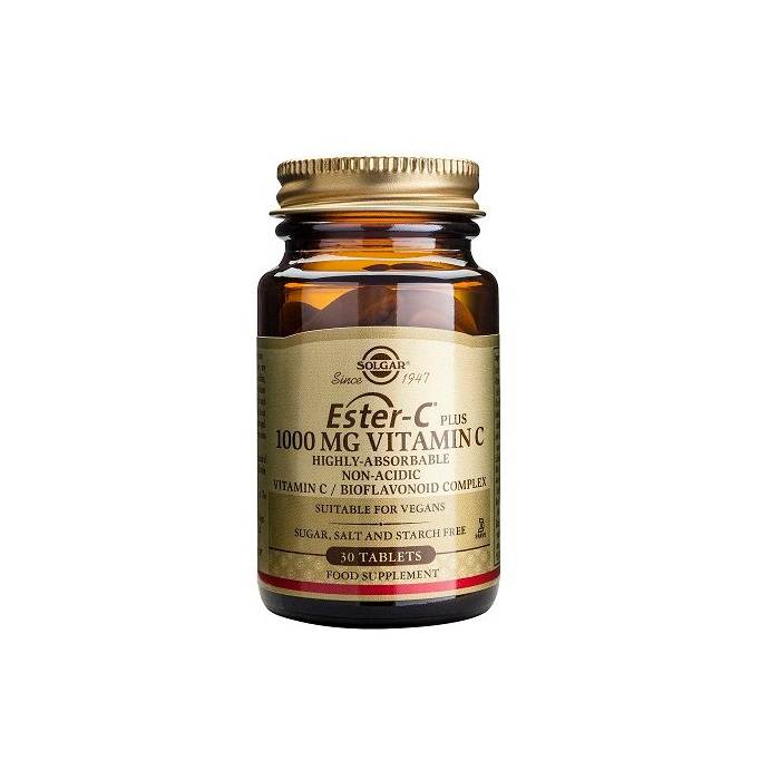 Ester-C Plus 1000 Mg (vitamina C) 30 Cápsulas Solgar