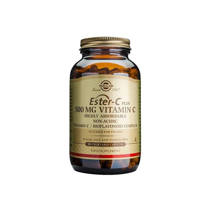 Ester-C Plus 500 Mg (vitamina C) 100 Cápsulas Solgar
