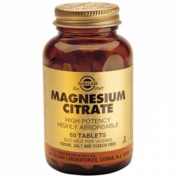 Citrato Magnesio 60 comprimidos Solgar