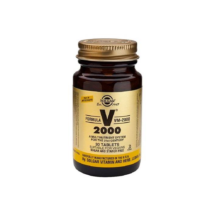 Solgar Formula VM-2000 30 Comprimidos