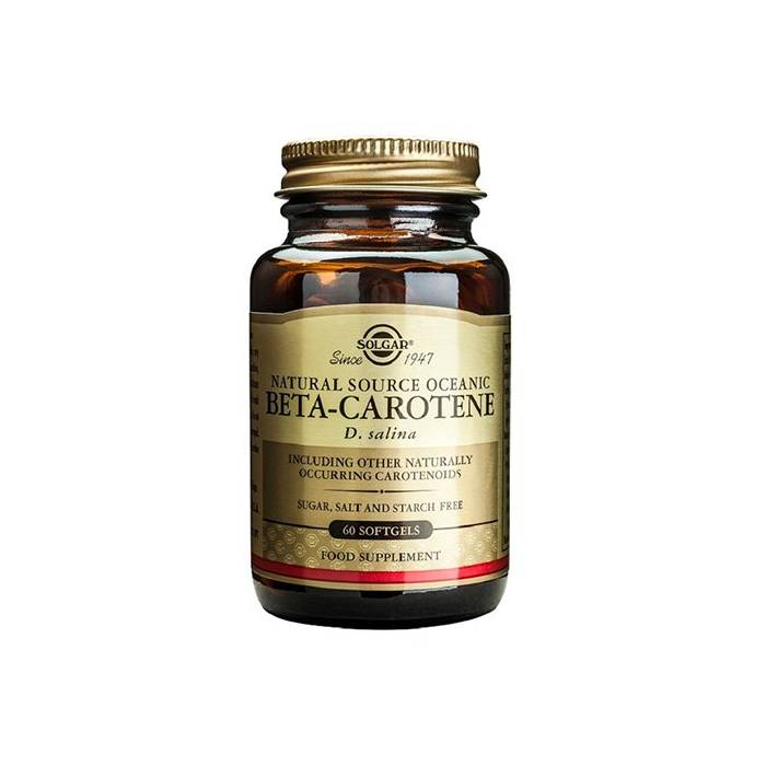 Betacaroteno Oceanico 100% natural 7mg. SOLGAR