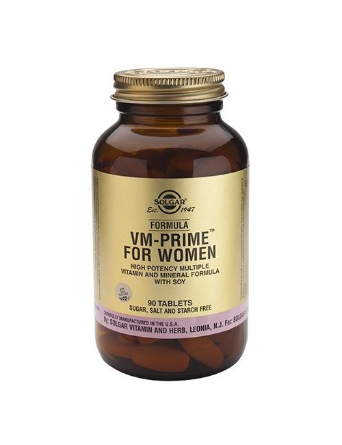 Fórmula VM Prime Women (Mujer) soja  90comp SOLGAR