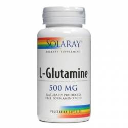 L-Glutamine 500 Mg 50 Cápsulas Solaray