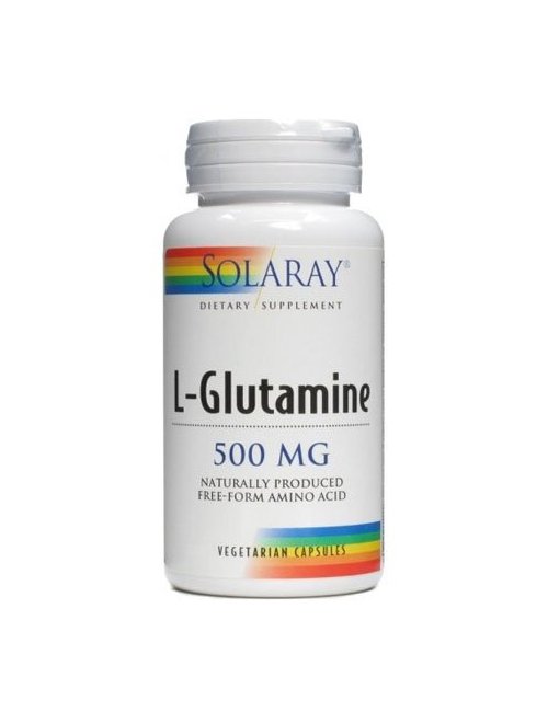 L-Glutamine 500 Mg 50 Cápsulas Solaray L-Glutamine 500 Mg 50 Cápsulas Solaray