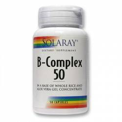 B-Complex 50 Solaray (Complejo Vit.B) 50 Cápsulas