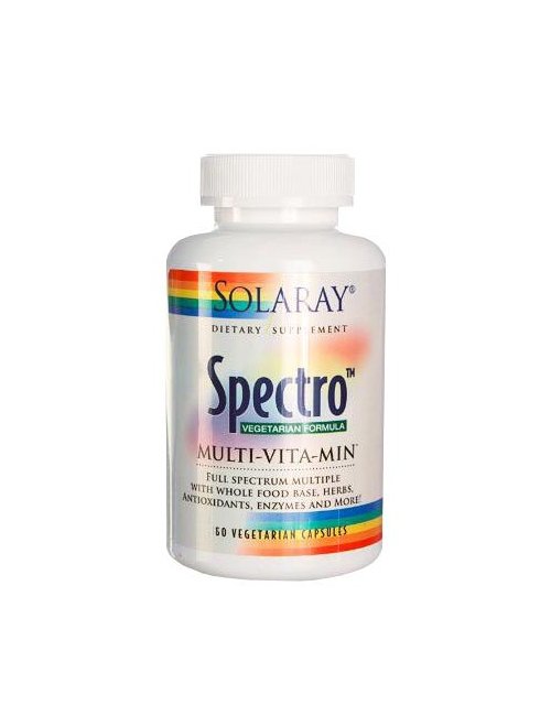 Multivitamínico Solaray 60 Cápsulas Spectro (Multi-Vita-Min)