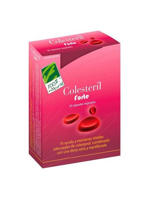 100% Natural Colesteril Forte 30 Capsulas 100% Natural Colesteril Forte 30 Capsulas