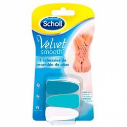 Scholl Velvet Recambio Lima Electrónica 