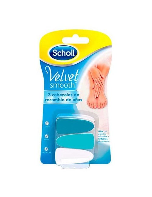 Scholl Velvet Recambio Lima Electrónica 