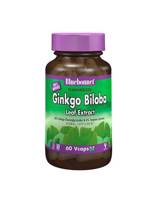 Bluebonnet Ginkgo Biloba 60 Vcaps.