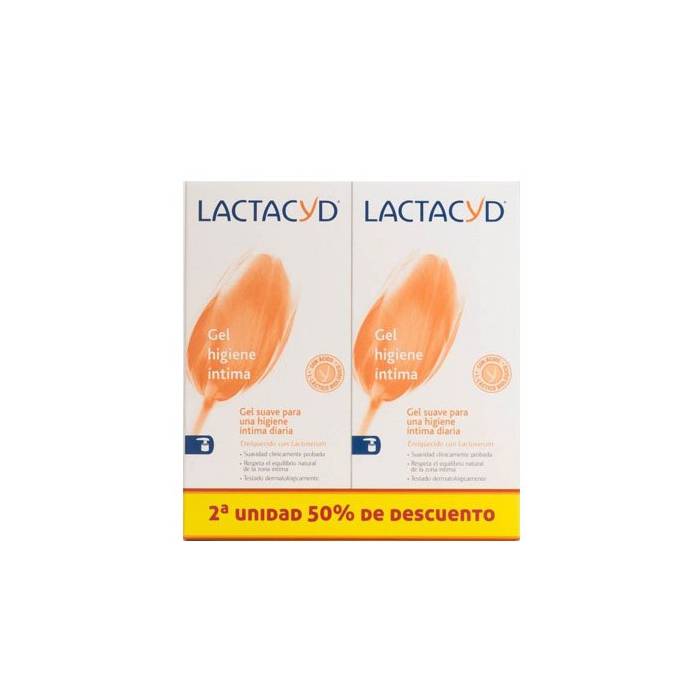 Lactacyd Gel Higiene Intima Duplo 2 x 200 Ml.