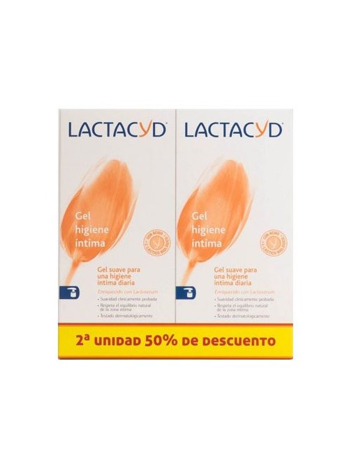 Lactacyd Gel Higiene Intima Duplo 2 x 200 Ml.