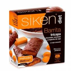 Siken Diet Barrita Tricapa 4 Unidades