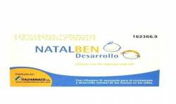Natalben Desarrollo 30 cápsulas