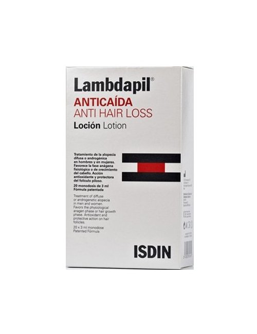 Isdin Lambdapil loción Anticaida 20 x 3 Ml.