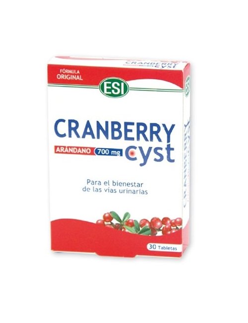 Esi Cranberry Cyst 30 Comprimidos